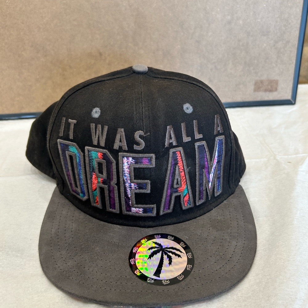 BLVD Black Cap with Vibrant Design